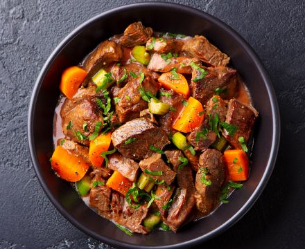 Coffee beef stew