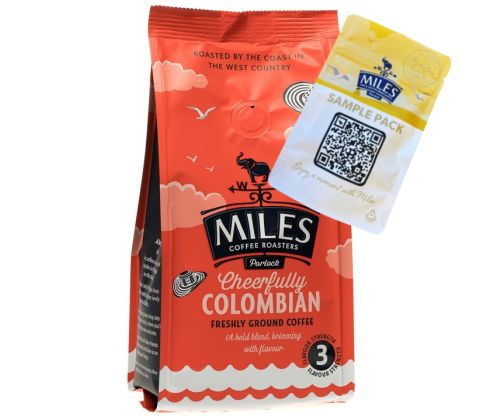 Sample - 10g Ground Cheerfully Colombian Coffee