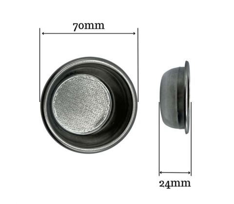 14-16g Double Filter Basket - External Brim - 58mm