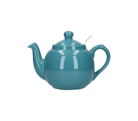 London Pottery 2-Cup Farmhouse Teapot - Aqua