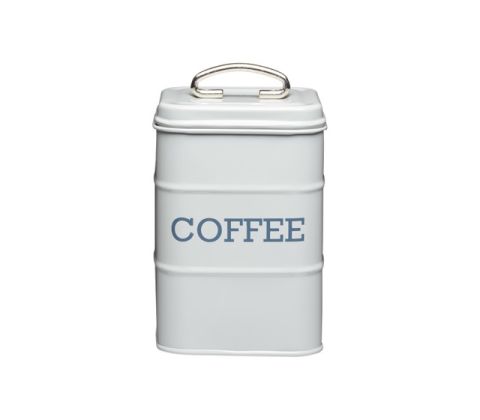 Living Nostalgia Coffee Tin - French Grey